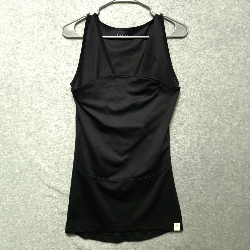 Lalabu Tank Top Medium Black Soothe Shirt Skin To Skin Stretch Breastfeeding